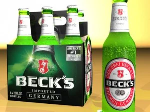 becks beer collection 3D Model