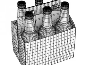becks beer collection 3D Model