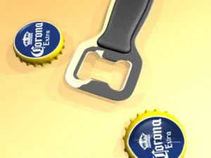 becks beer collection 3D Model