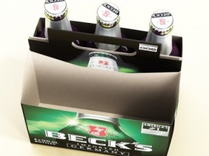 beers cardboard pack collection 3D Model