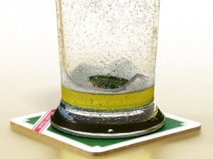 beer glass collection Modèle 3D