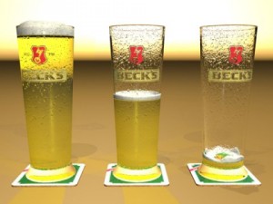 beer glass collection Modèle 3D