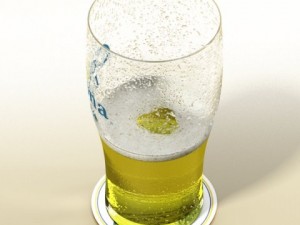 beer glass collection Modèle 3D