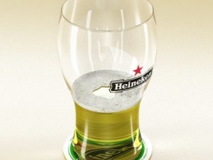 beer glass collection Modèle 3D