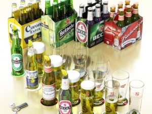 beers  full collection 3D Model