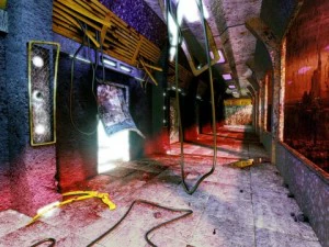 scifi corridor 3D Model