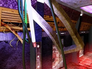 scifi corridor 3Dモデル