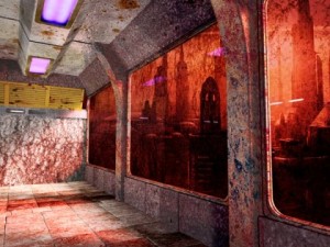 scifi corridor 3Dモデル