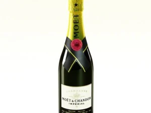 champagne moet chandon bottle 3D Model