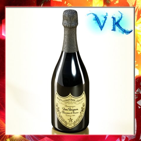 champagne dom perignon bottle 3D Model .c4d .max .obj .3ds .fbx .stl .blend 