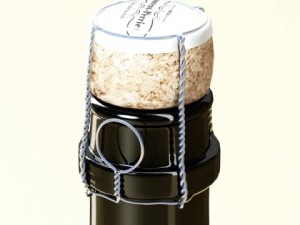 laurent perrier  champagne bottle Model 3D