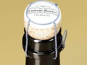 laurent perrier  champagne bottle Model 3D