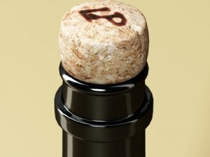 laurent perrier  champagne bottle Model 3D