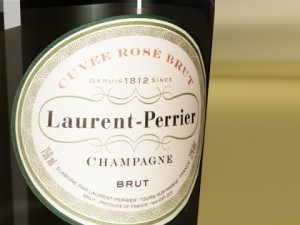 laurent perrier  champagne bottle Model 3D