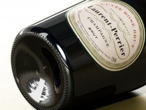 laurent perrier  champagne bottle Model 3D