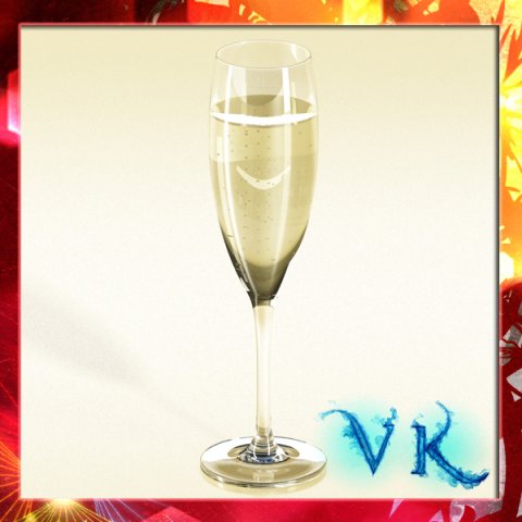 champagne cup Model 3D .c4d .max .obj .3ds .fbx .stl .blend 