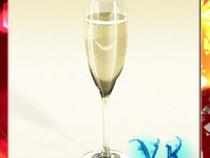 Champagnerbecher 3D Modell
