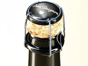 champagne set 3  bottle flute and ice bucket 3D Model