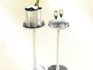champagne ice bucket set 3D Model