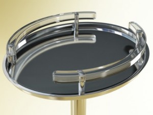champagne ice bucket set 3D 모델