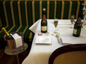 champagne ice bucket set 3D 모델
