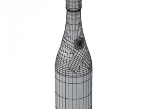 champagne ice bucket set 3D Model