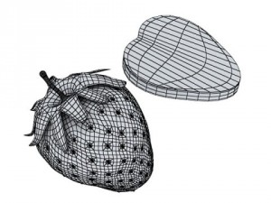 champagne ice bucket set 3D 모델