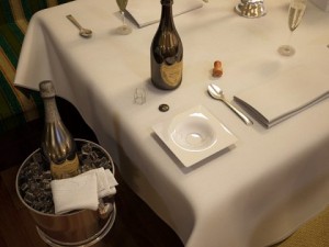 champagne ice bucket set 3D 모델