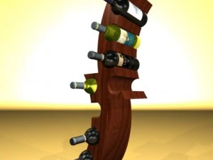 wine rack 1 3D Model