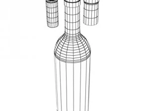 wine rack 1 3D Model