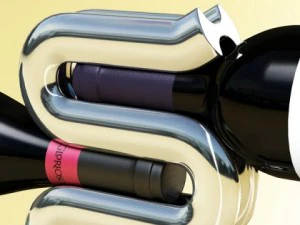 wine rack 3 3D Model