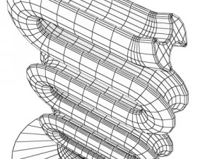 wine rack 3 3D Model