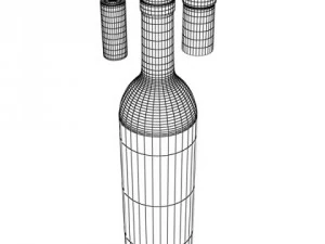 wine rack 3 3D Model