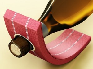 wine rack collection and 6 wine bottles Modello 3D