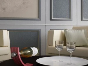 wine rack collection and 6 wine bottles 3D Model