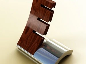 wine rack collection and 6 wine bottles 3D Model