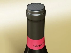 wine rack collection and 6 wine bottles 3D Model