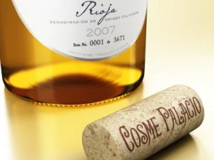 wine table rack bottles and glasses 3D Model