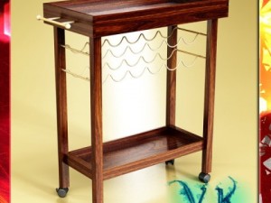 wine table rack 1 Modello 3D