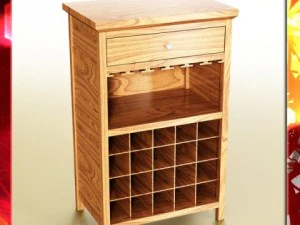 suporte para mesa de vinho 3 Modelo 3D