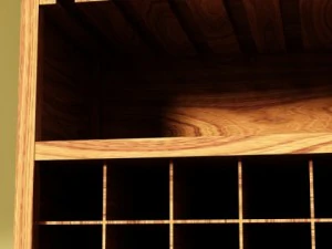 wine table rack 3 3D Model