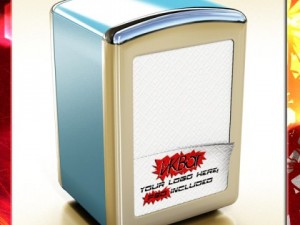 napkin dispenser 1 3D Model