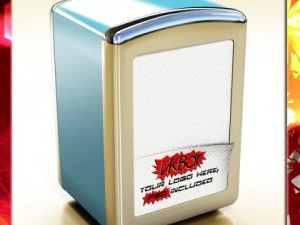 Serviettenspender 1 3D Modell