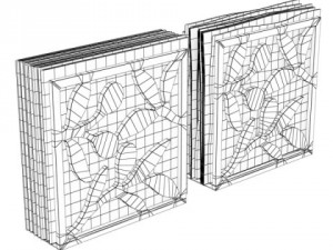 napkin holder 2 3D Model
