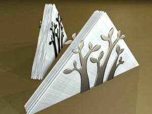 porta guardanapo 3 Modelo 3D