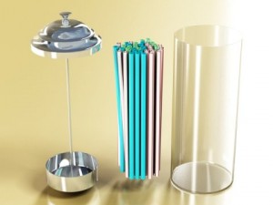 straw dispenser Modèle 3D
