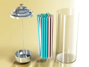 straw dispenser 3D Model