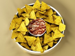 nacho bowl Model 3D