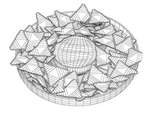 nacho bowl 3D Model