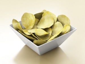 chips bowl 3D 模型